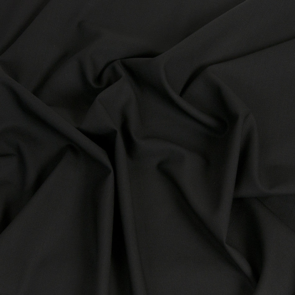 Black Bengaline 1462 - Fabrics4Fashion