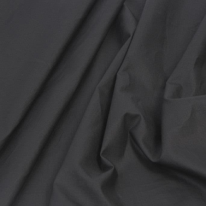 Black Waxed Linen 148 - Fabrics4Fashion