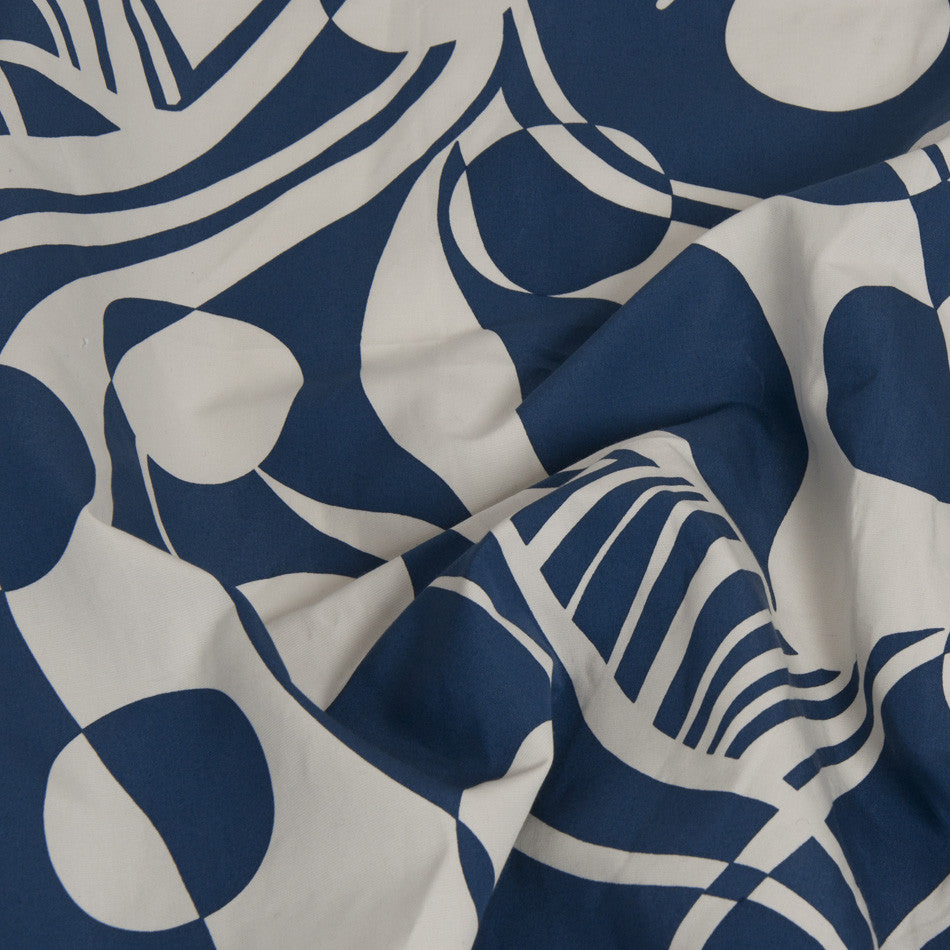 Geometric Print Cotton  1510 - Fabrics4Fashion
