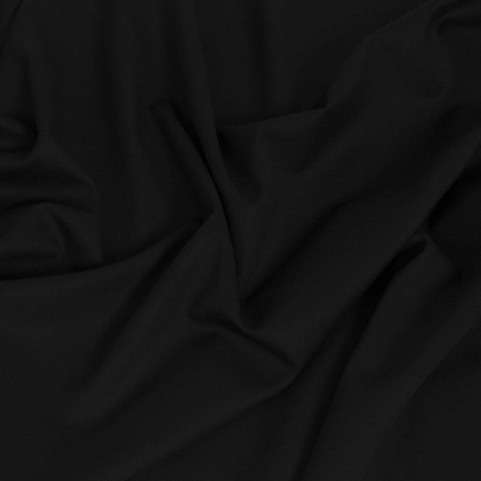 Black Wool Polyester 1564 - Fabrics4Fashion