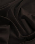 Chocolate Brown Cotton Velvet 1568 - Fabrics4Fashion