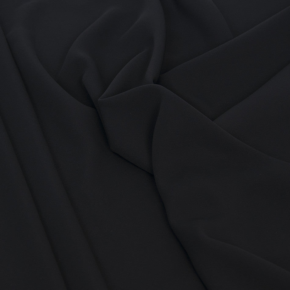 Soft Suiting Black Fabric 1598 - Fabrics4Fashion