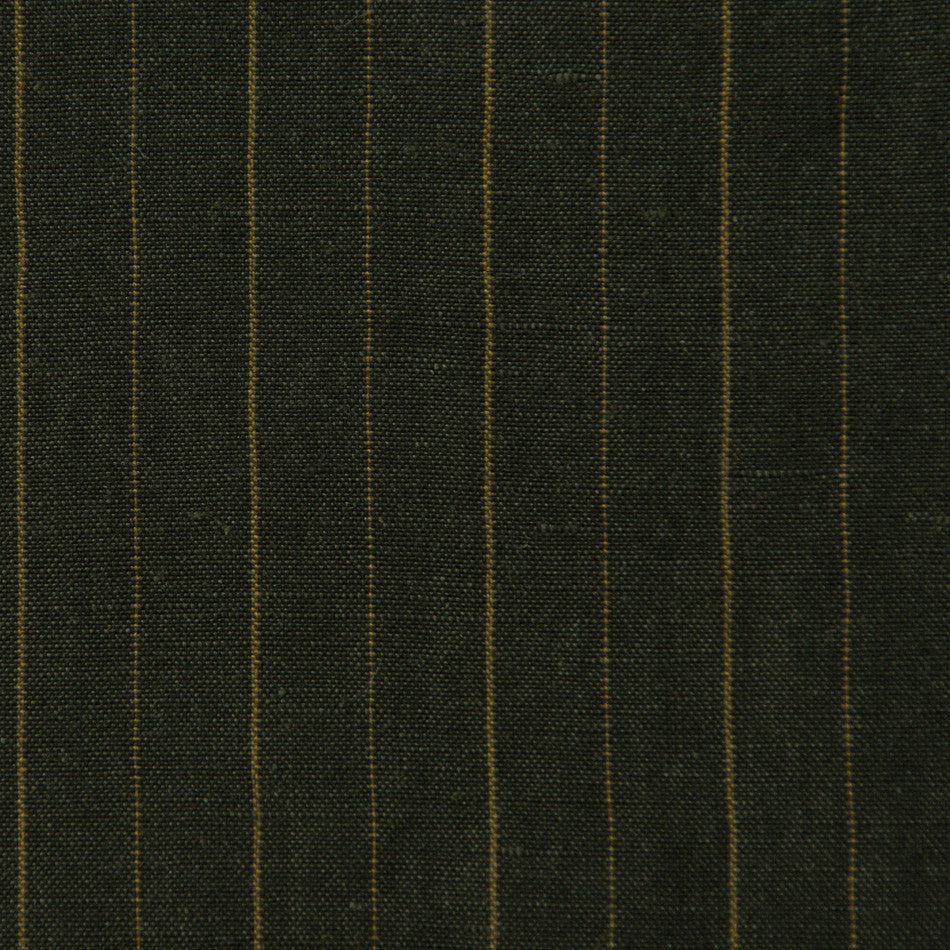Khaki Pinstripe Linen 1690 - Fabrics4Fashion