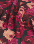 Multi Floral Linen Fabric 1721 - Fabrics4Fashion