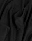 Black Linen / Viscose Fabric 1729 - Fabrics4Fashion