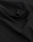 Black Stretchy Cotton Nylon Blend 1830 - Fabrics4Fashion