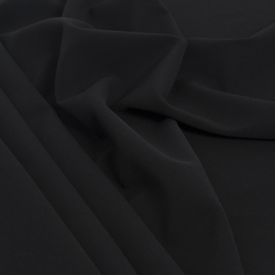 Black Polyester Stretch Fabric 1831 - Fabrics4Fashion