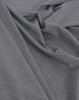 Grey Punto Roma Knit Fabric 1846 - Fabrics4Fashion