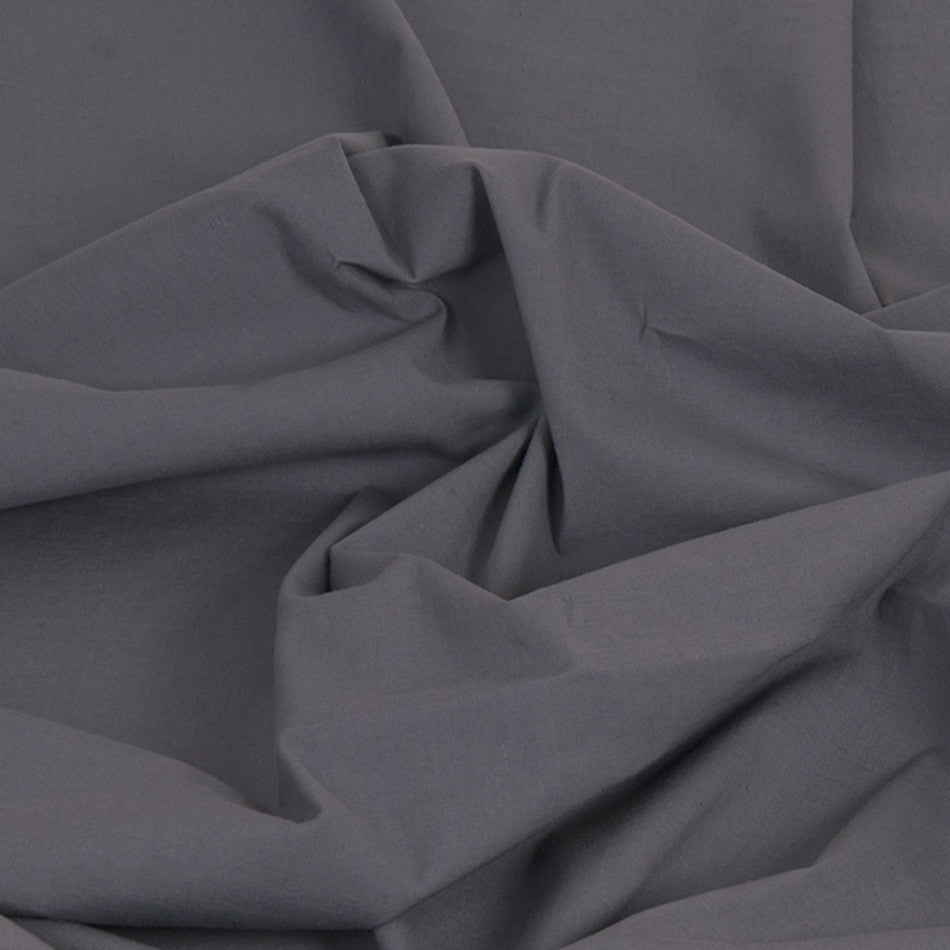 Grey Cotton Lycra Stretch 1895 - Fabrics4Fashion