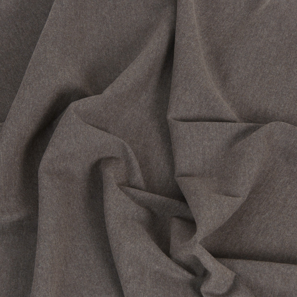 Taupe Flannel Linen/Wool Blend 194 - Fabrics4Fashion