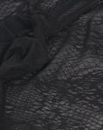 Black Jersey Devore 1948 - Fabrics4Fashion