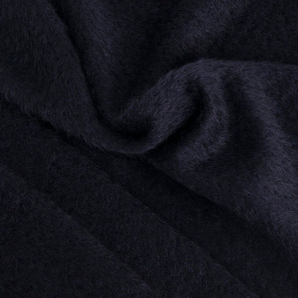 Navy Blue Coating Fabric 1632 - Fabrics4Fashion