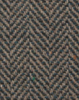 Peacock Blue Herringbone Tweed 211 - Fabrics4Fashion