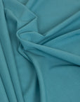 Turquoise Knit Look Suiting Fabric 2115 - Fabrics4Fashion
