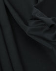 Black Stretch Cotton Twill 3496 - Fabrics4Fashion