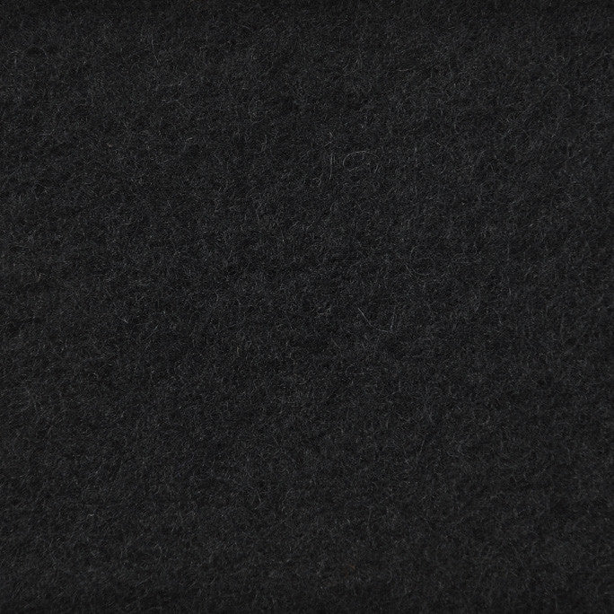 Black Melton Coating Fabric 217 - Fabrics4Fashion