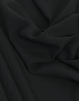 Black Mid-weight Suiting Fabric 2275 - Fabrics4Fashion