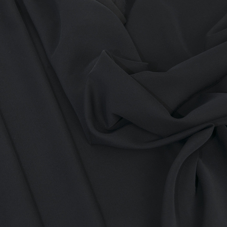 Black Stretchy Viscose 2277 - Fabrics4Fashion