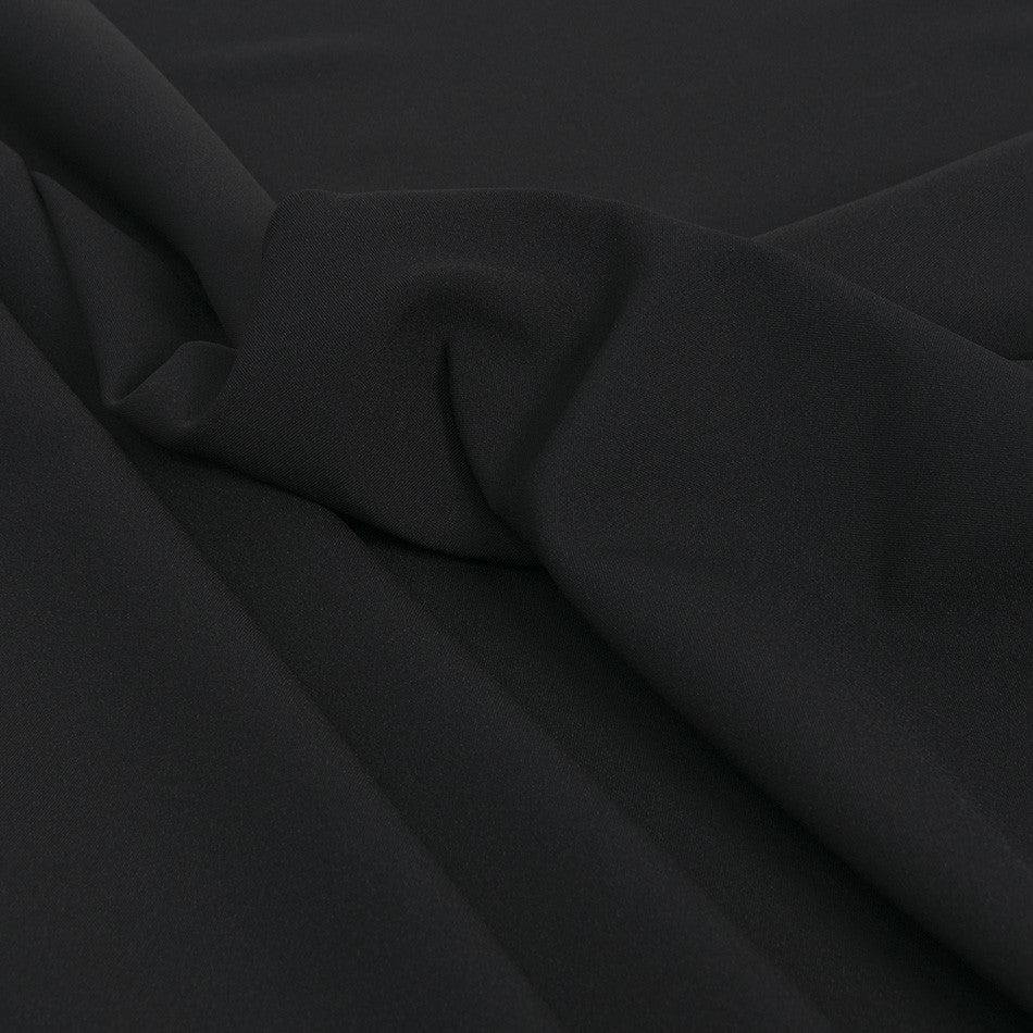 Jet Black Polyester 2293 - Fabrics4Fashion