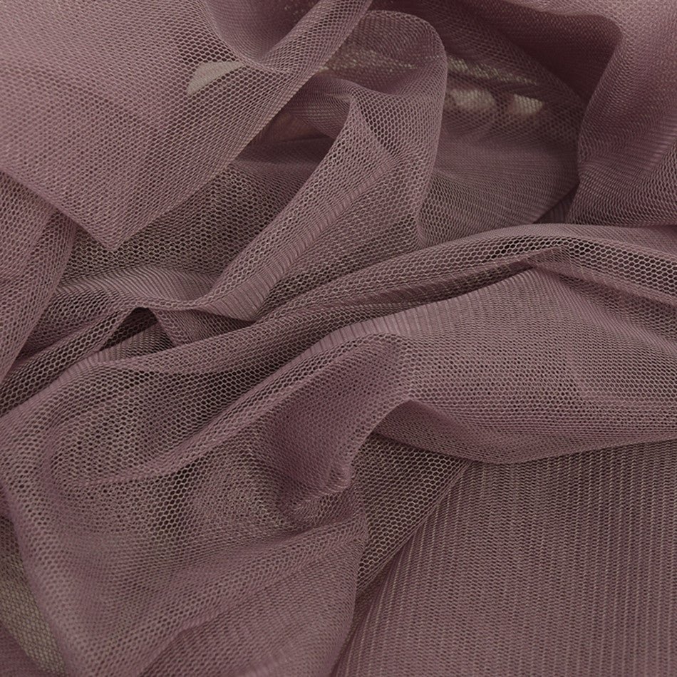 Mauve Tulle 2299 - Fabrics4Fashion