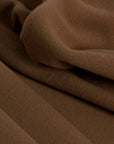 Brown Wool/Cashmere Fabric 2304 - Fabrics4Fashion