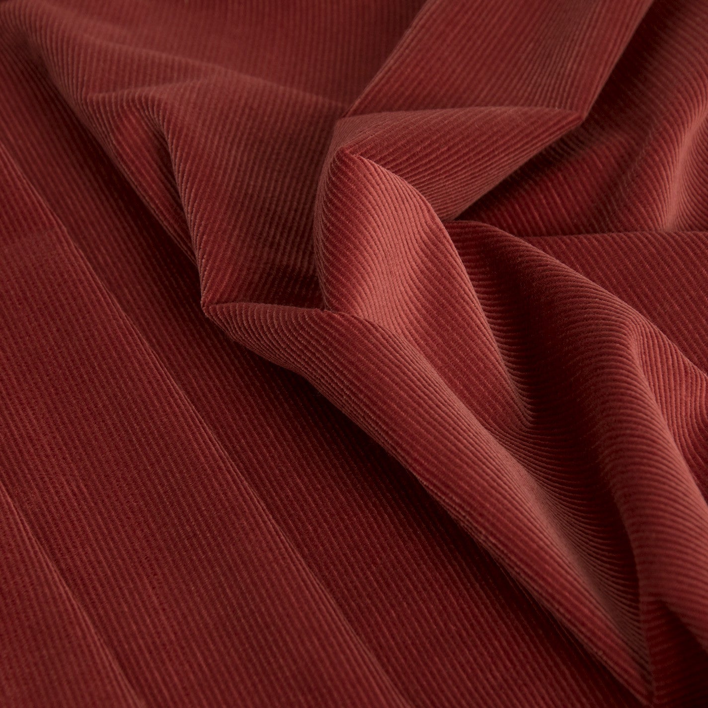 Red Stretch Corduroy 2305 - Fabrics4Fashion