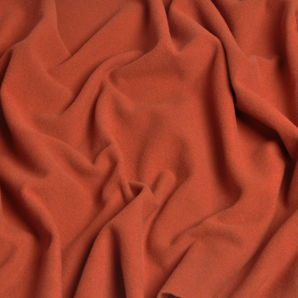 Orange Wool/ Cashmere Fabric 233 - Fabrics4Fashion