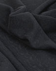 Black Textured Wool Blend 2354 - Fabrics4Fashion