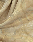 Beige Gold Romantic Jacquard 2417