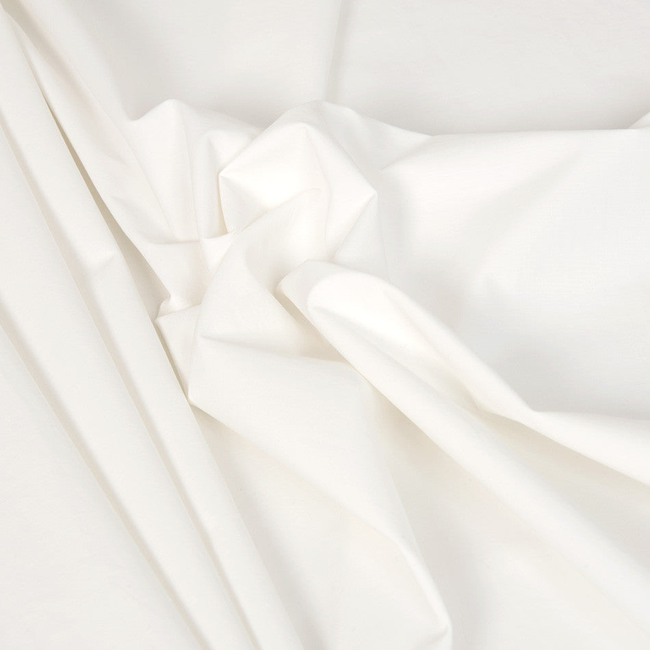White Tehno Poly 2424 - Fabrics4Fashion
