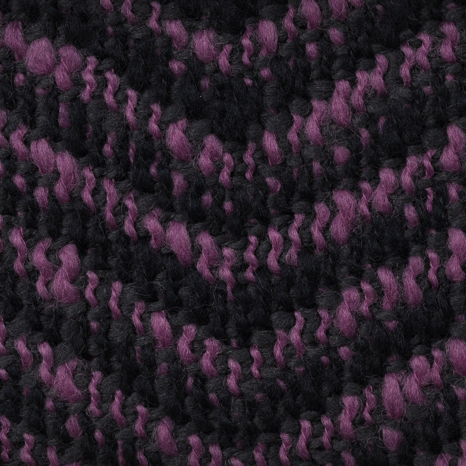 Purple and Grey Herringbone Wool 243 - Fabrics4Fashion