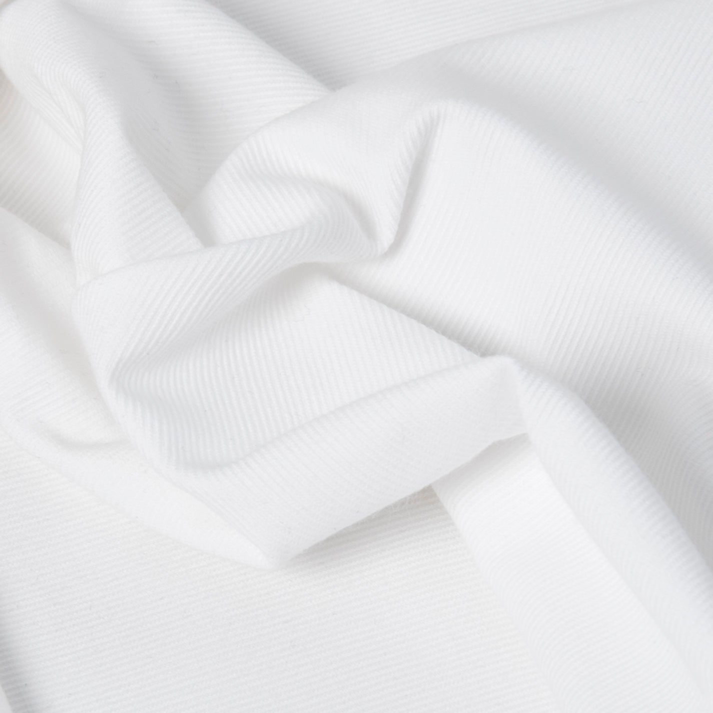 Stretch White Grosgrain Fabric 2445 - Fabrics4Fashion