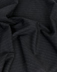 Grey Pinstripe Suiting Flannel 248 - Fabrics4Fashion