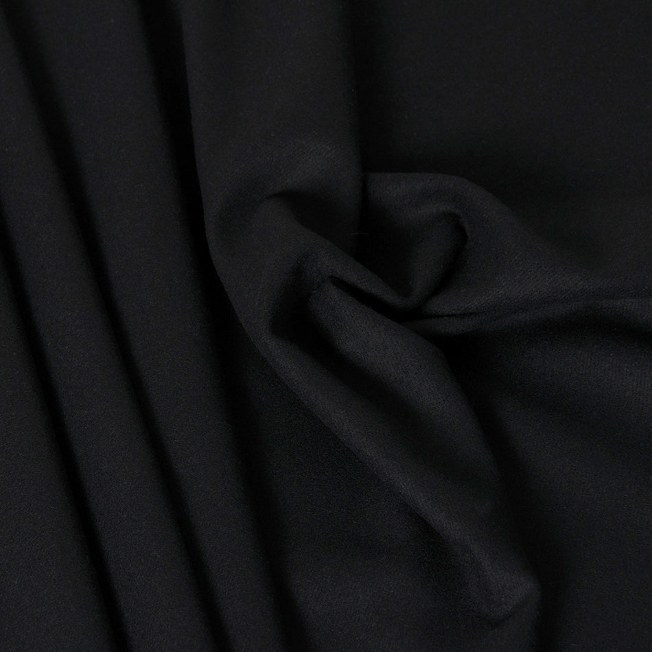 Finnest Black Wool Blend 2483 - Fabrics4Fashion