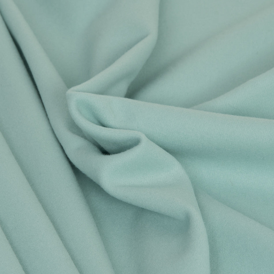 Acqua Green Light Melton 2503 - Fabrics4Fashion