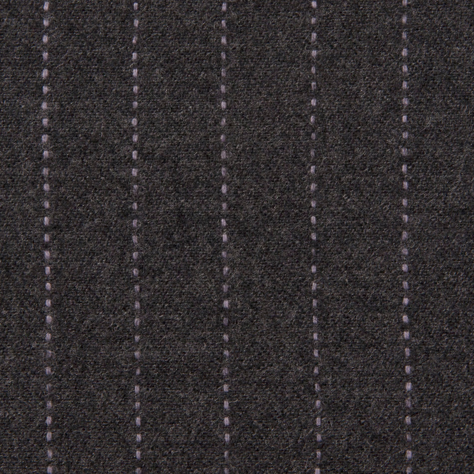 Grey Pinstripe Wool Fabric 260 - Fabrics4Fashion