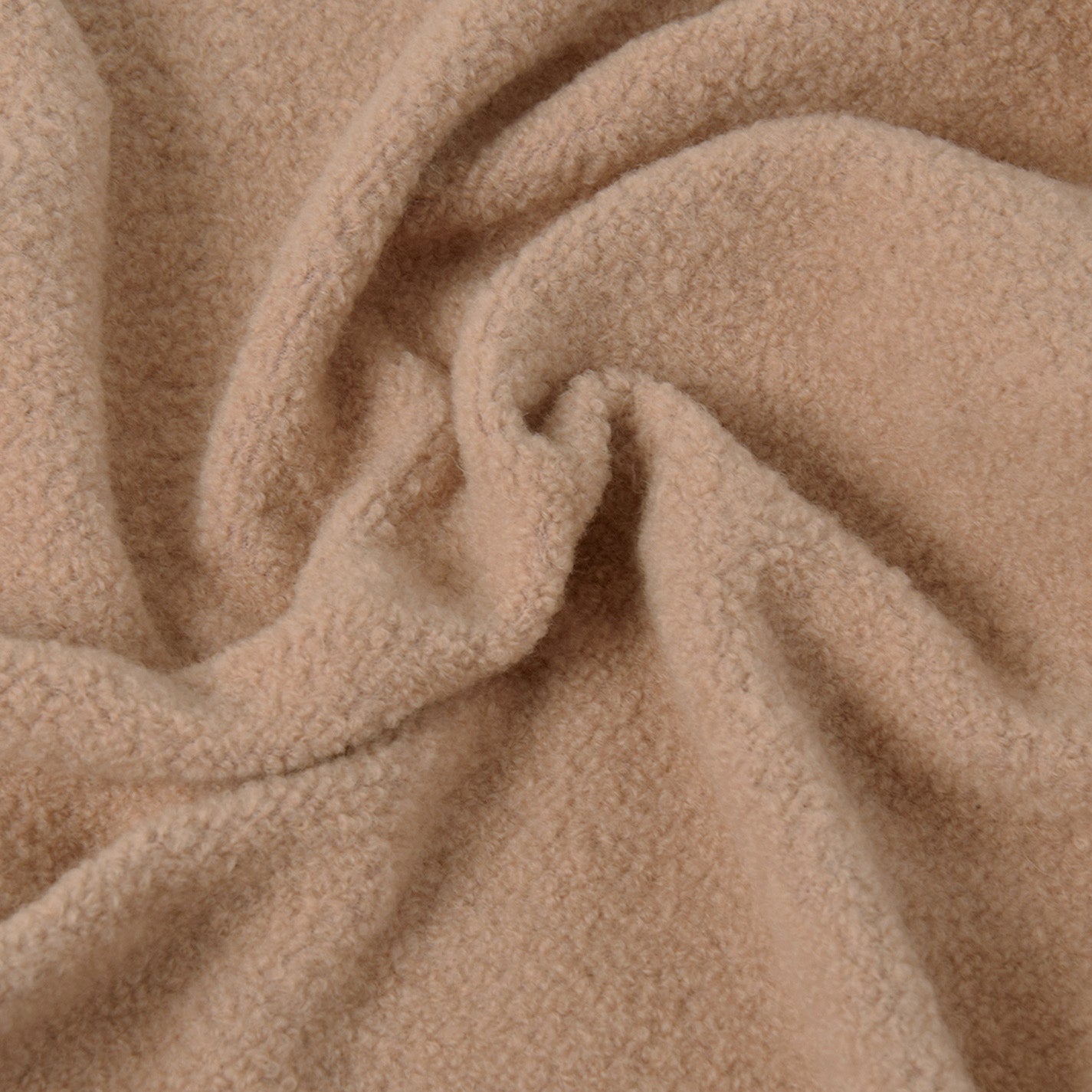 Beige Boucle Coating Jersey 2696 - Fabrics4Fashion