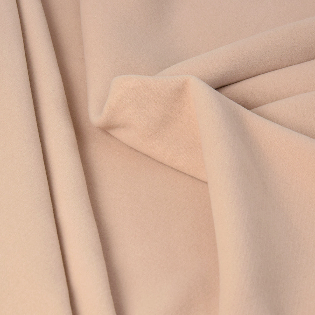 Beige Coating Cashmere Blended Fabric 2830 - Fabrics4Fashion
