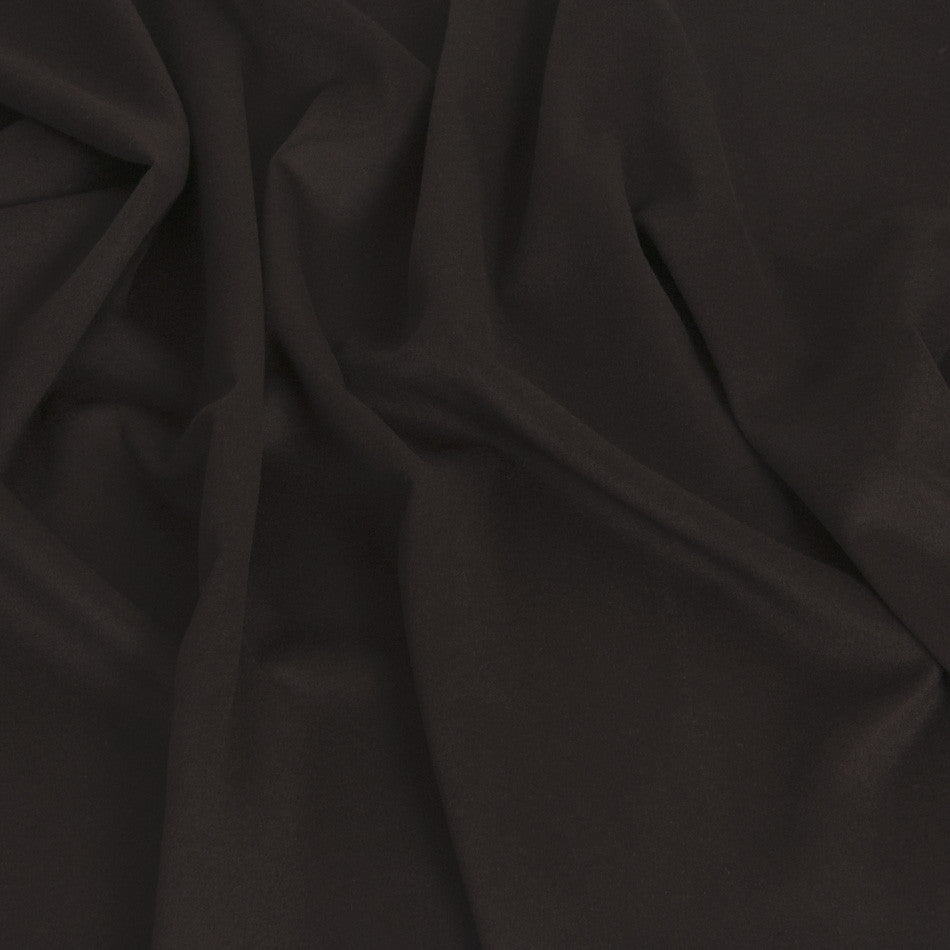 Dark Brown Angora Flannel 296 - Fabrics4Fashion