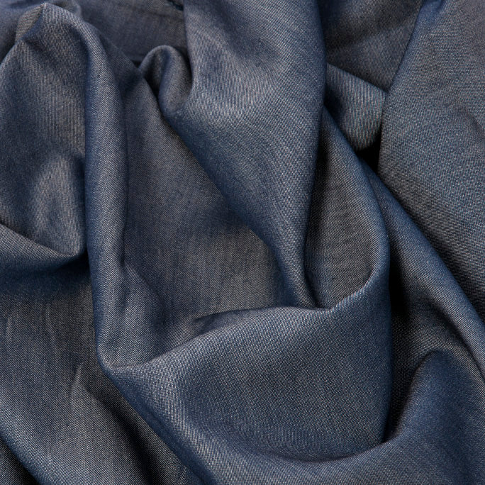 Blue Light Indigo Denim Lyocell fabric 