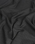 Grey Pinstripe Suiting Flannel 30 - Fabrics4Fashion