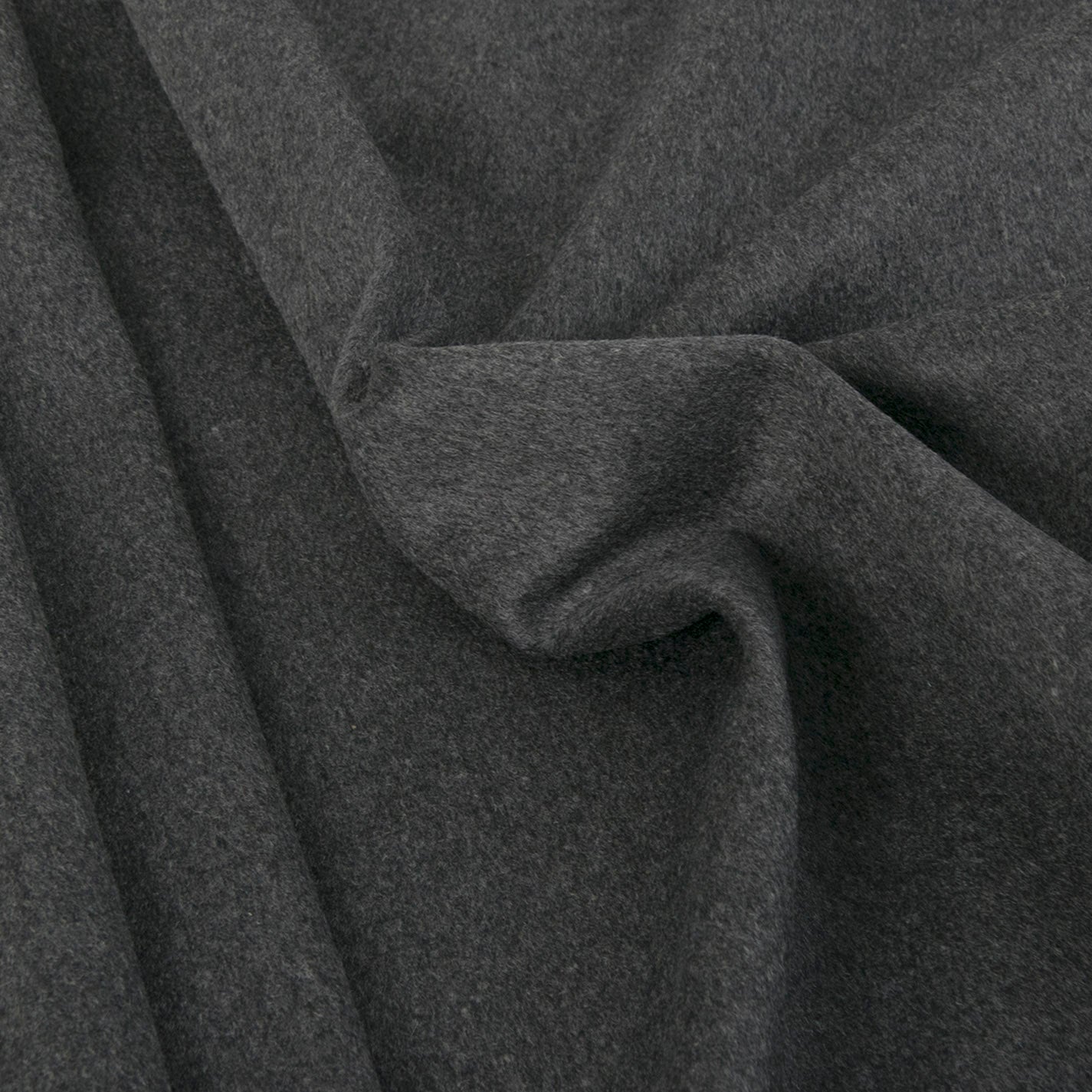 Charcoal Cashmere Blend Fabric 316 - Fabrics4Fashion