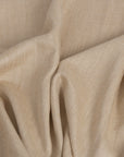 Gold Beige Herringbone Linen 325 - Fabrics4Fashion