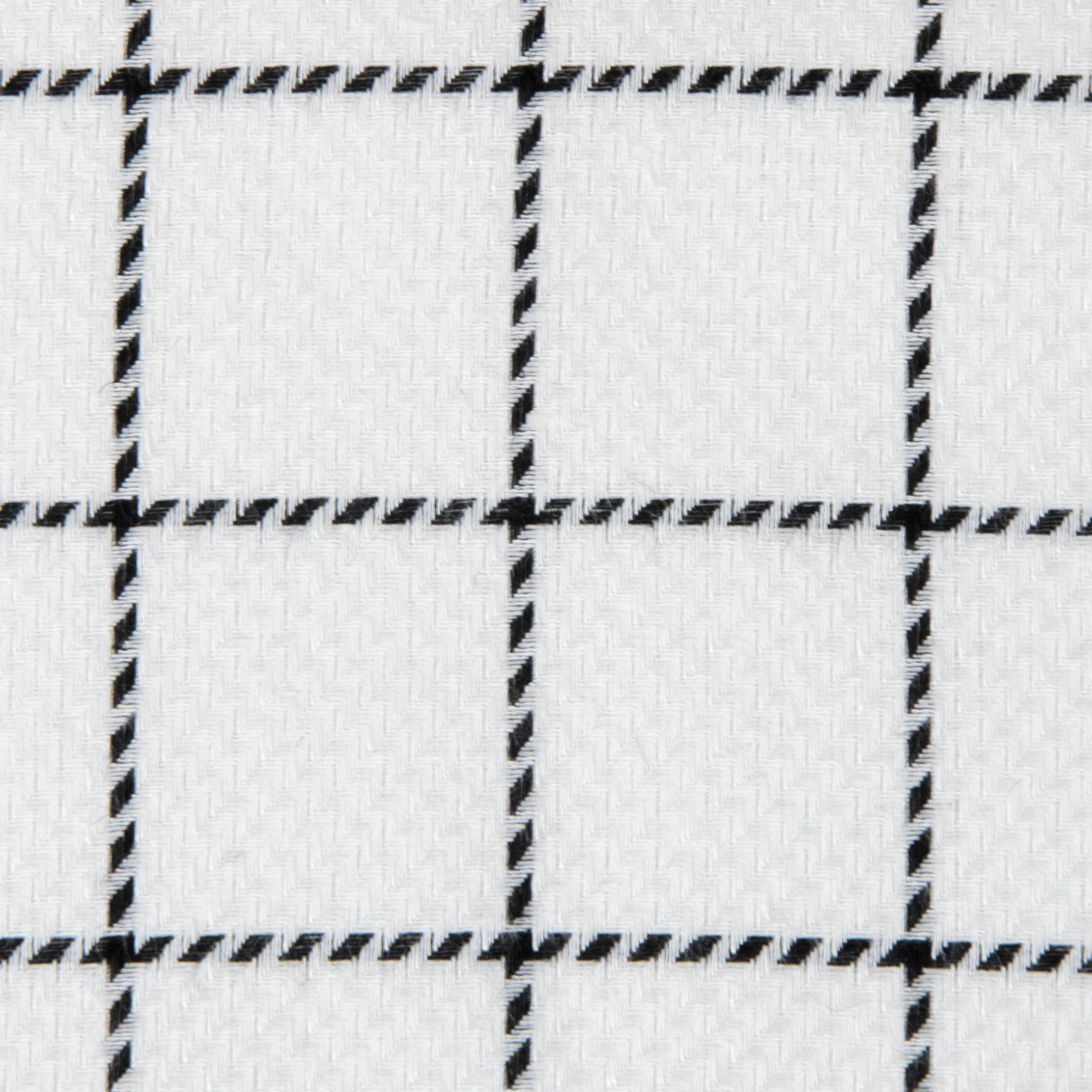 Black &amp; White Grid Fabric 3285 - Fabrics4Fashion