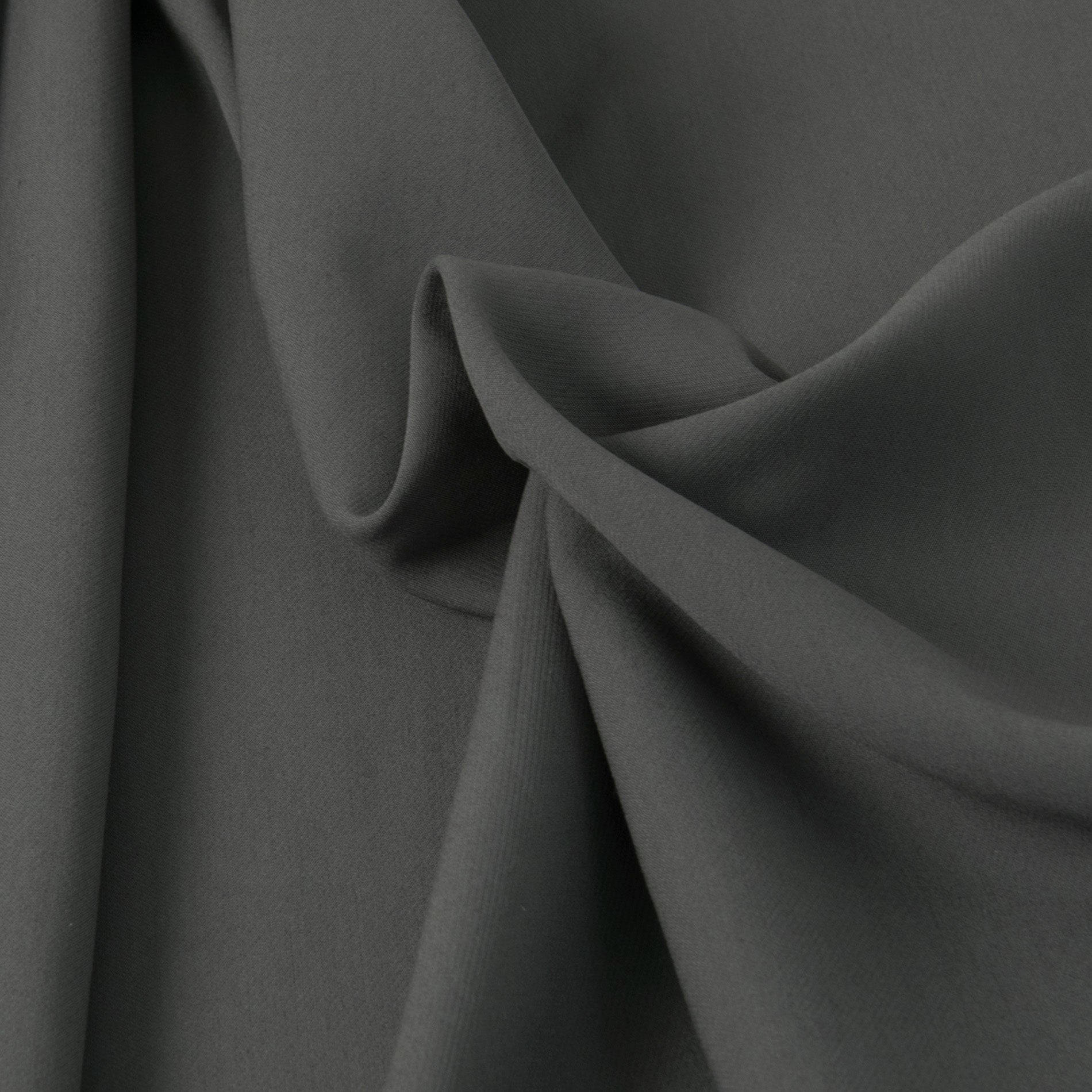 Charcoal Grey Viscose Suiting Fabric 3289 - Fabrics4Fashion