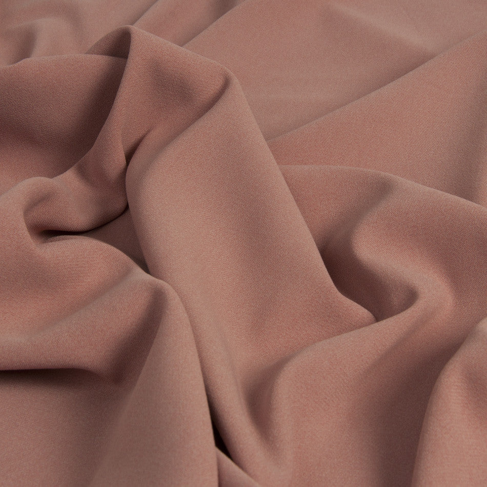 Coral Crepe Stretch Fabric  355 - Fabrics4Fashion