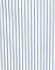 White Blue Stripes Poplin