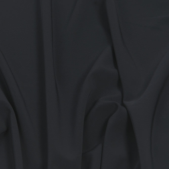 Mid-Weight Poly Black Twill 370 - Fabrics4Fashion