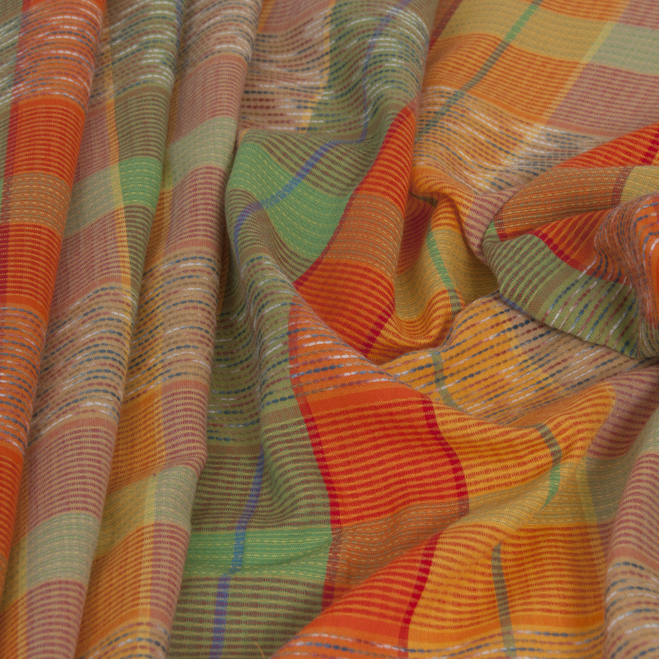 Light Multicolored Check 379 - Fabrics4Fashion