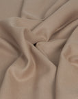 Tan Beige Twilled Wool 423 - Fabrics4Fashion